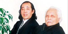 设计公司-中华人民共和国国徽设计者——著名画家张仃参观理想公司